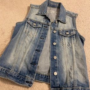 Gap denim jean vest